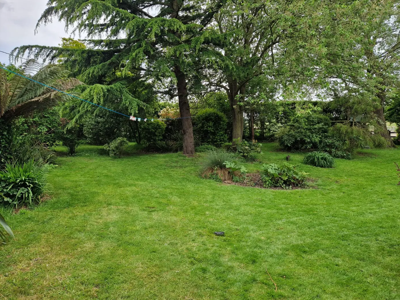 Woodland garden mowing near Richborough Roman Fort, Sandwich, Kent — Kent Mowing